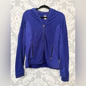 4/$25 • Roots Royal Blue Zip Hooded Sweater‎